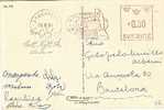 Postal  STOCKHOLM (suecia) 1962 Franqueo Mecanico A España - Lettres & Documents