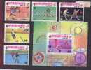 Niger, 1980, Coupe Du Monde De Football 1982, N° 520/24 + B.F. 32 Yvert Neufs ** - 1982 – Espagne