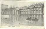 Paris Inondé 1910 - Canot Major - Matelot Amenant Les Députés à La Chambre - Floods