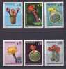 Monaco, Plantes Du Jardin Exotique, 1974, N° 997/1002 Yvert Neufs ** - Cactusses