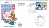 MONACO - FDC - 1301 - Natuur