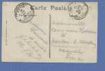 Kaart "Halles D´YPRES Pendent Et Apres Le Bombardement" Met Stempel Postes Militaires Belgique Op 17/7/16 - Not Occupied Zone