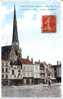 CPA Pithiviers (45, Loiret) Place Du Martroi , Commerces . Colorisée . Série L´orléanais N° 10 . Edit Chocolat Poulain - Pithiviers