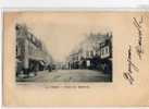 02 LA FERE Place Des Marchés, Animée, Attelage, Commerces, Ed Lequeux, 1901 - Fere En Tardenois