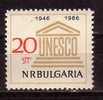 BULGARIE - 1966 20an UNESCO  1v - UNESCO