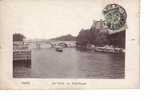 PARIS : LA SEINE AU PONT ROYAL (Oblitération De 1907) - La Seine Et Ses Bords
