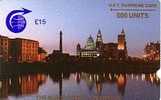 STE HELENE FIRST SET 1ERE SERIE  500 U UT £15 ALBERT DOCK LIVERPOOL RARE DEEP NOTCH - St. Helena