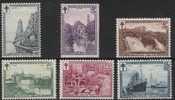 Belgie OCB 293 / 298 (*) - Unused Stamps