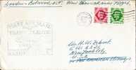 Frist Transatlantic Flight: London To USA - Pan American Airways - Stamped Stationery, Airletters & Aerogrammes