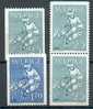 Série ** N° 554-555-554ab  (Yvert Suède) Cote 5,70€ Hockey Sur Glace - Unused Stamps