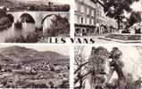 LES VANS Pont De Chambonas Place Ollier Paiolive -Ours Er Lion - Les Vans