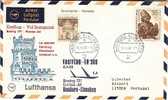5592. Carta 1968 HAMBURG A Lisboa  BOEING 727, First Fligth - Storia Postale