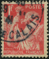 Pays : 189,03 (France : 3e République)  Yvert Et Tellier N° :  433 (o) - 1939-44 Iris