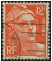 Pays : 189,06 (France : 4e République)  Yvert Et Tellier N° :  885 (o) - 1945-54 Marianne De Gandon