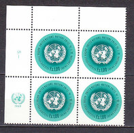 H0455 - UNO ONU GENEVE N°11 ** BLOC AVEC TAB - Unused Stamps