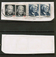 U.S.A.   Frank Lloyd Wright MISCUT ERROR ON PIECE (CONDITION AS PER SCAN) (WW-1-38) - Plaatfouten En Curiosa