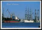 CPM Le "Sedov" à Quai Au Port De Saint-Nazaire - Sailing Vessels