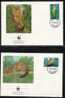 WWF 0076 1989 TANZANIA ANIMALS SET OF 4 FDCS - Altri & Non Classificati