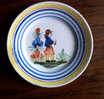 QUIMPER - Vieille Assiette  -  Oud Bord - Old Plate - AS 1557 - Quimper/Henriot (FRA)