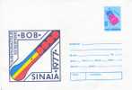 BOBSLEIGH ENTIER POSTAL ROUMANIE 1977 CHAMPIONNATS D'EUROPE DE BOBSLEIGH - Invierno