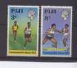 Fidji, Jeux Du Commonwealth 1974, Athlétisme Et Boxe, N° 321/22 Yvert Neufs ** - Boxen