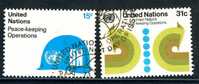 Nations-Unies / (NY) / United Nations (Yvert 312-13) (o) - Otros & Sin Clasificación