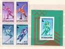 BULGARIA  / Bulgarie  1979  Olympic G.-Lake Placid  4v.+S/S-MNH - Winter 1980: Lake Placid