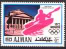 AJMAN OLYMPICS 72 CANOEING KAYAK - Canoë