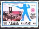 AJMAN OLYMPICS 72 FENCING - Esgrima