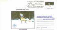 SKI ENTIER POSTAL ROUMANIE SKI DE FOND + OBLITERATION TEMPORAIRE JEUX OLYMPIQUES DE SALT LAKE CITY 2002 SKI DE FOND - Inverno2002: Salt Lake City