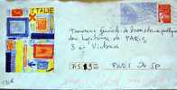 D75-66 Entier Postal / Postal Stationnery / PAP Paris Italie - 13° Adt  (75) - PAP: Ristampa/Luquet
