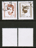 POLAND   Scott # 2536-7 USED (CONDITION AS PER SCAN) (WW-1-43) - Used Stamps