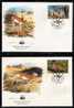 WWF 0036 1986 SENEGAL GAZELLE SET OF 4 FDCS - Altri & Non Classificati