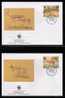 WWF 0147 1993 BAHRAIN GAZELLE SET OF 4 FDCS - Other & Unclassified