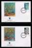 WWF 0167 1994 NEVIS BLACK CORAL SET OF 4 FDCS - Other & Unclassified