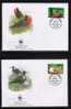 WWF 0175 1994 ANTIGUA & BARBUDA FRIGATE BIRD SET OF 4 FDCS - Other & Unclassified