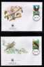 WWF 0177 1995 GRENADA DOVES SET OF 4 FDCS - Altri & Non Classificati