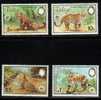 WWF 0007 1983 BELIZE JAGUAR SET OF 4 NHM - Other & Unclassified