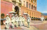 Monaco 158 Le Défilé De La Garde Des Carabiniers De S.A.S Le Prince De Monaco - Palais Princier