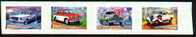AUSTRALIA  -  1997 Classic Cars Peel And Stick. Scott 1583-6. MNH - Mint Stamps
