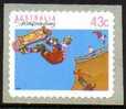 AUSTRALIA  -  1990-91 Skateboarding, Waxed Backing Paper. Scott 1186. MNH - Nuevos