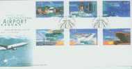 FDC ---- 1998 --- NEW AIRPORT -- STAMP - Sonstige & Ohne Zuordnung