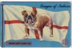 CHIEN ( Buldog ) *** Dog - Hund -  Perro - Cane ** Dogs - Finland Flag - Flags - Beautifull Old And Rare Mercury Card - Cani