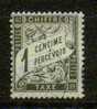 FRANCE TAXE Nº 10 Obl. Bleue - 1859-1959 Postfris