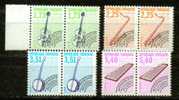 FRANCE PREOBLITERE Nº 224 A 227 ** Paires - 1964-1988