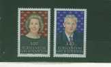 L0214 Princesse Marie Prince Hans Adam II 965 à 966 Liechtenstein 1991 Neuf ** - Nuevos