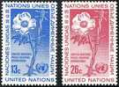 Nations Unies NY / United Nations NY (Scott 265-66) [**] - Neufs