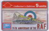 Plane - Airplane - Aeroplane - Planes - Airplanes - Aircraft - Aeroplan - Gibraltar Landis & Gyr Card RAF ( MINT ) - Flugzeuge