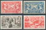 Poste N°244/245 + PA N°24 Et 27, Tous X (traces Légères De Charnières).  Yv. 89 Euros.  -- 1137 - 1927-1959 Mint/hinged