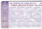 Great Britain - England - Isle Of Man - IOM - Merry Christmas - Calendar 2002. - Île De Man